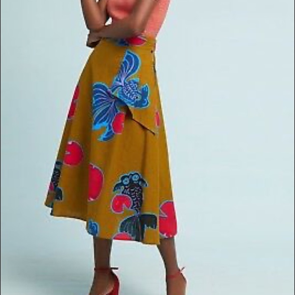 Eva Franco A Line Skirt